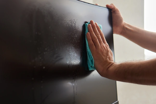 صفر تا صد نحوه تمیز کردن صفحه تلویزیون