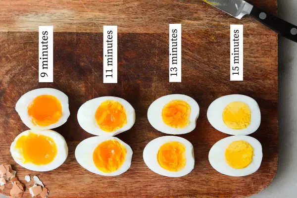 مدت زمان پخت تخم مرغ در ایرفرایر