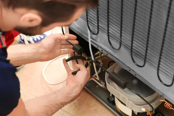 گرفتگی لوله گاز یخچال