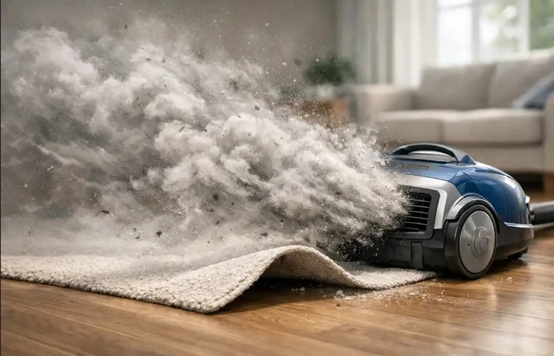 علت خاک دادن جارو برقی