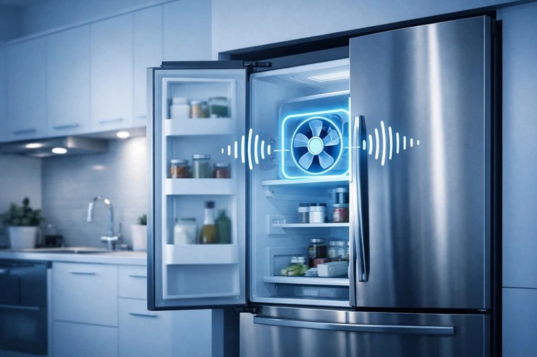 صدای تق تق یخچال از چیست